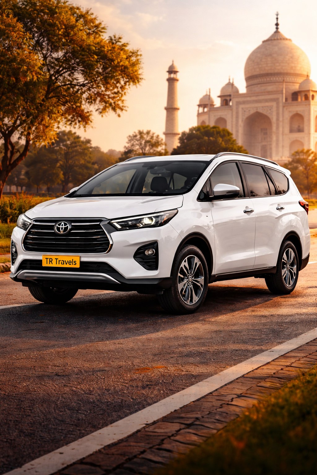 Clean taxi car for local and outstation travel in Agra