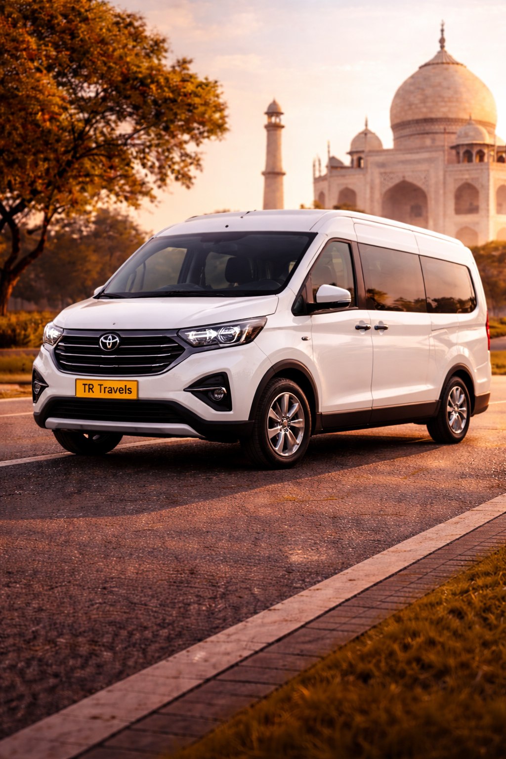 Clean taxi car for local and outstation travel in Agra