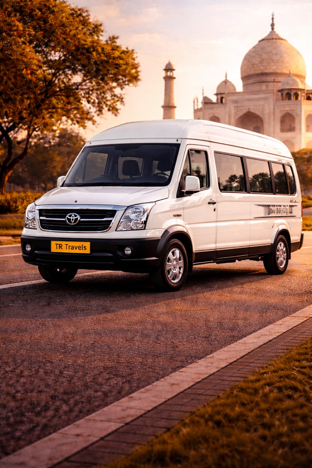 Clean taxi car for local and outstation travel in Agra